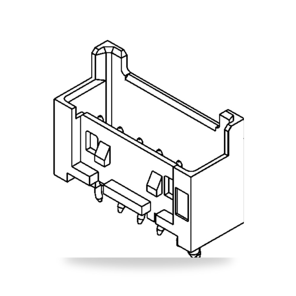 موصل وبن هيدر بوردات PCB 10 خط خطوة 2.5 طراز ريمكو للتوريدات الصناعية (Reemco Industrial)