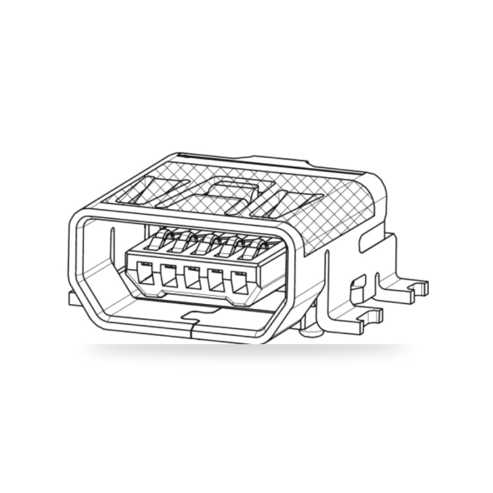 موصل وسوكت مايكرو USB عزل متطور RS PRO ريمكو للتوريدات الصناعية (Reemco Industrial)