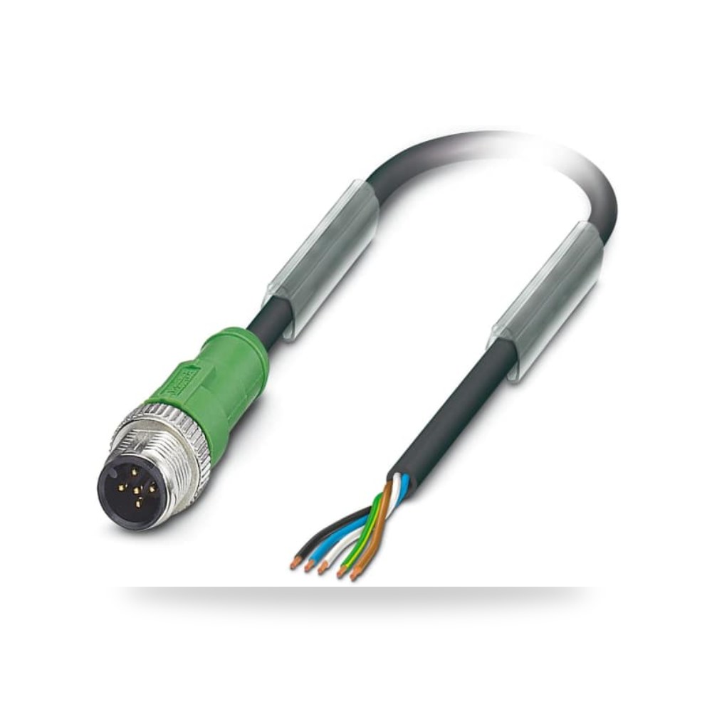 كابل توصيل حساسات ومشغلات M12 5 فئة A A صناعي ريمكو للتوريدات الصناعية (Reemco Industrial)