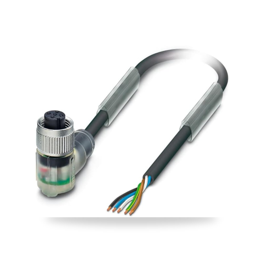 كابل توصيل حساسات ومشغلات M12 5 فئة A B صناعي ريمكو للتوريدات الصناعية (Reemco Industrial)