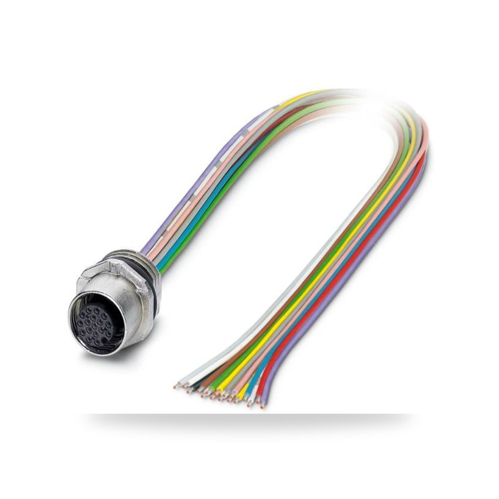 كابل توصيل حساسات ومشغلات M12 17 معتمد ريمكو للتوريدات الصناعية (Reemco Industrial)