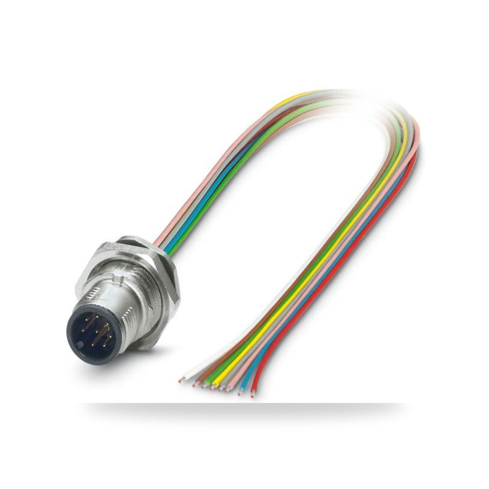 كابل توصيل حساسات ومشغلات M12 12 شاق ريمكو للتوريدات الصناعية (Reemco Industrial)