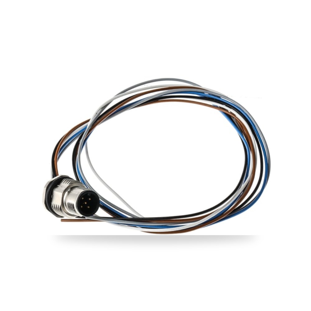 كابل توصيل حساسات ومشغلات M12 5 فئة A E صناعي ريمكو للتوريدات الصناعية (Reemco Industrial)