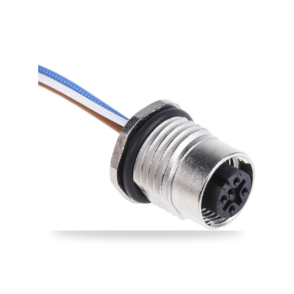 كابل توصيل حساسات ومشغلات M12 4 فئة C P صناعي ريمكو للتوريدات الصناعية (Reemco Industrial)