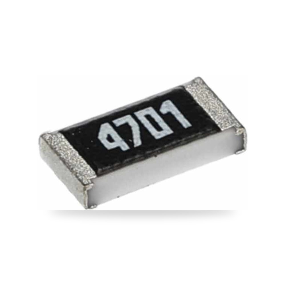 مقاومة سطحية SMD دقيقة 4.7 كجم أوم 0.66 شاق ريمكو للتوريدات الصناعية (Reemco Industrial)
