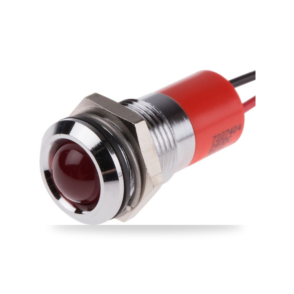لمبة بيان وإشارة لوحات 24V DC أحمر تطبيقات ريمكو للتوريدات الصناعية (Reemco Industrial) موديل
