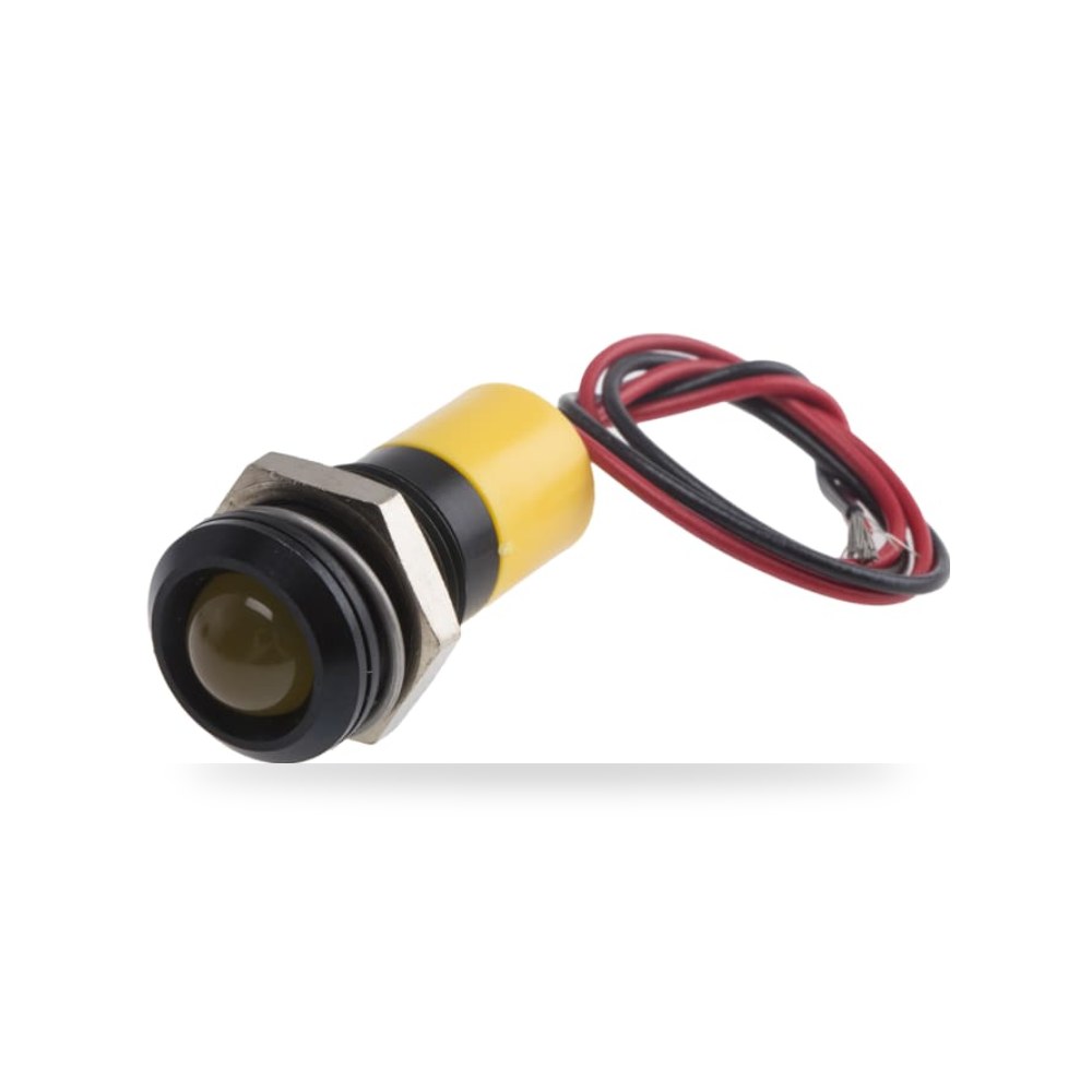 لمبة بيان وإشارة لوحات 220V AC أصفر نسخة ريمكو للتوريدات الصناعية (Reemco Industrial) موديل