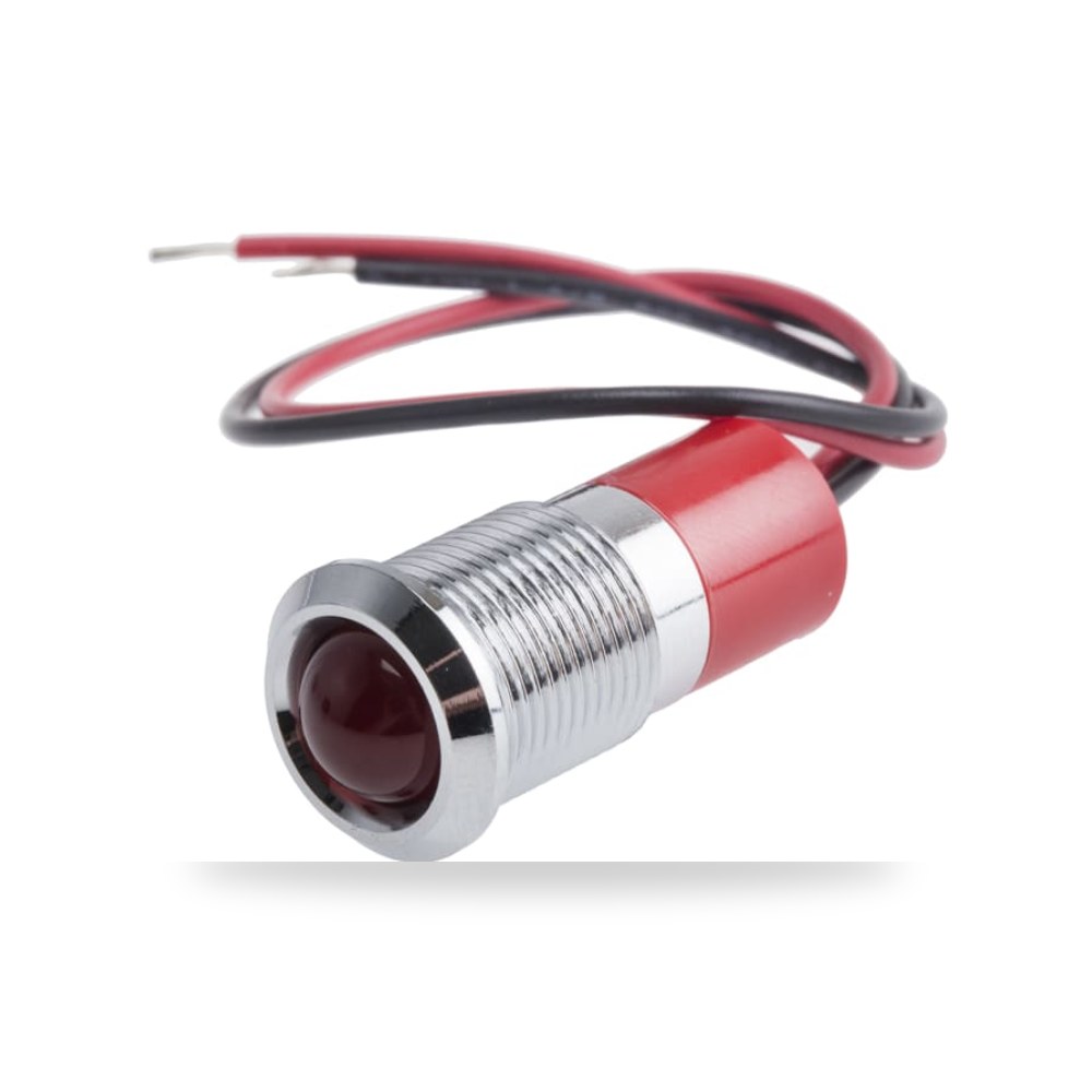 لمبة بيان وإشارة لوحات 220V AC أحمر تجهيز ريمكو للتوريدات الصناعية (Reemco Industrial)
