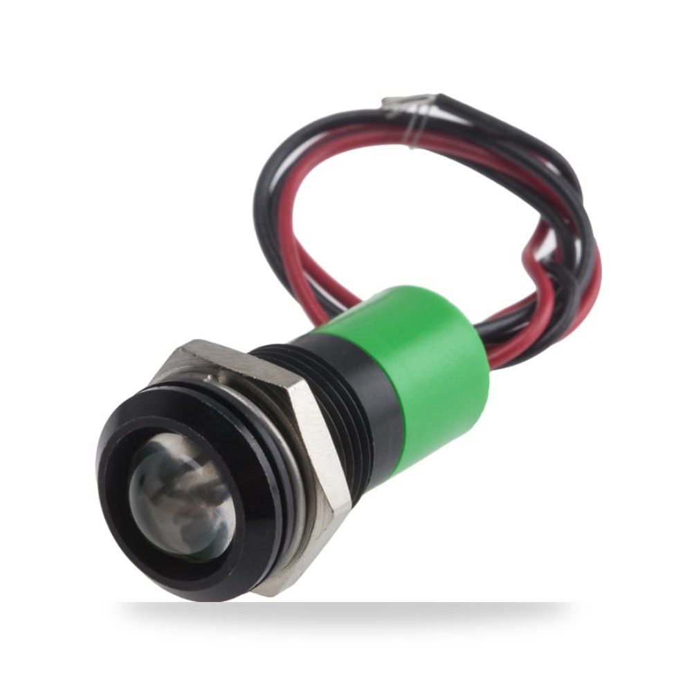 لمبة بيان وإشارة لوحات 110V AC أخضر فئة شاقة ريمكو للتوريدات الصناعية (Reemco Industrial)