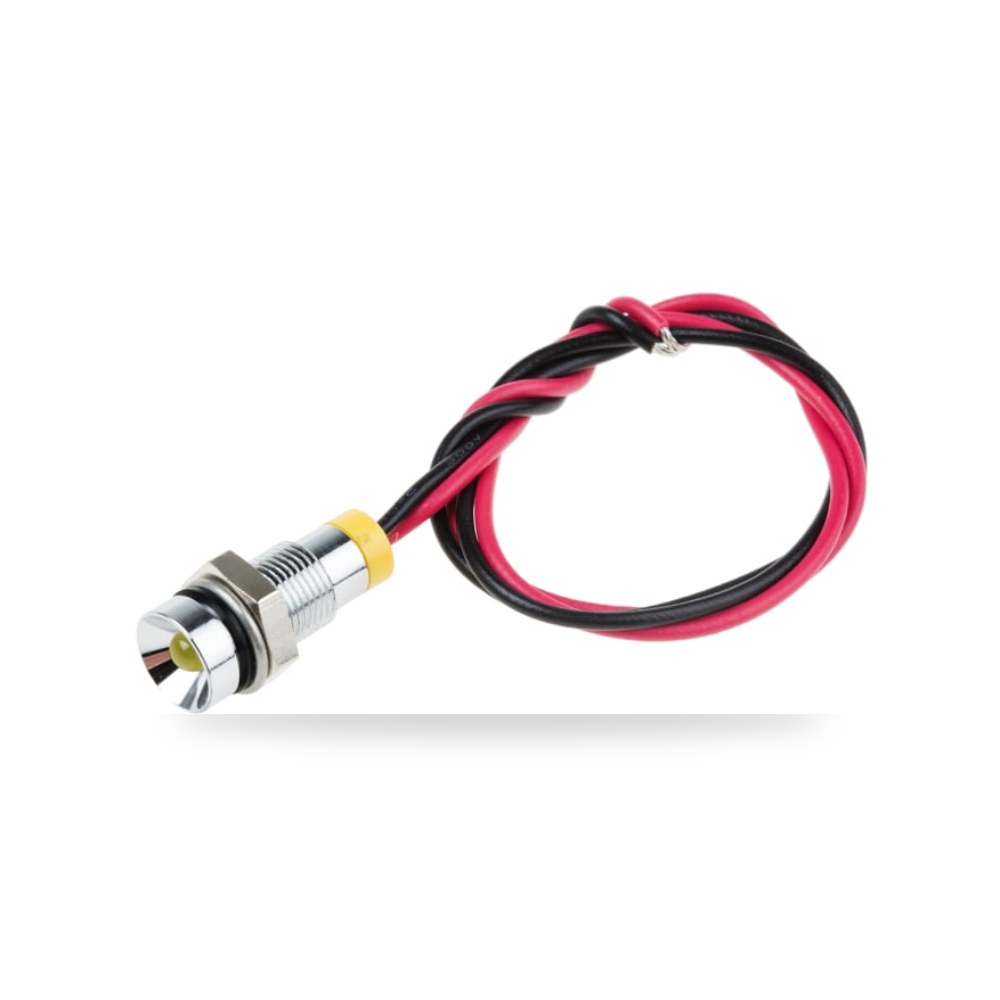 لمبة بيان وإشارة لوحات 2V DC أصفر فولاذي RS ريمكو للتوريدات الصناعية (Reemco Industrial)