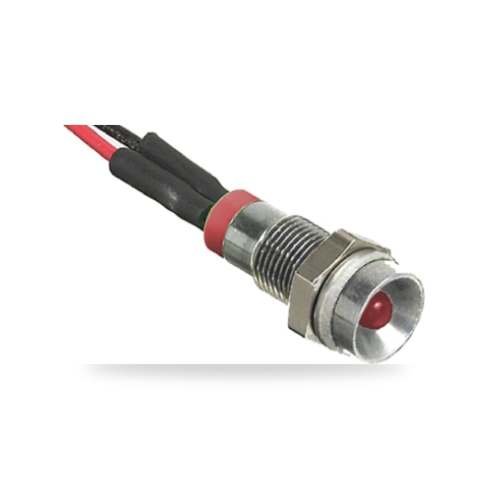 لمبة بيان وإشارة لوحات 2V DC أحمر فولاذي RS ريمكو للتوريدات الصناعية (Reemco Industrial)