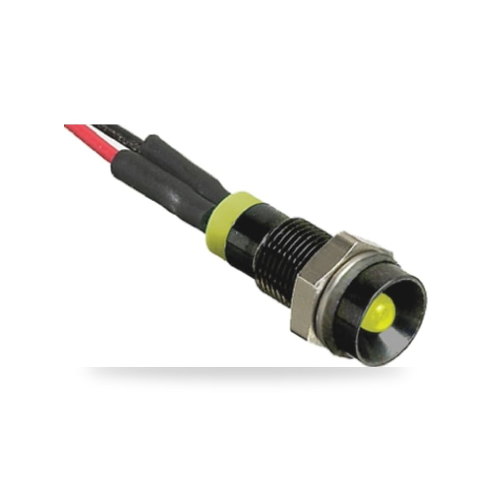 لمبة بيان وإشارة لوحات 2V DC أصفر للمنشآت ريمكو للتوريدات الصناعية (Reemco Industrial) موديل