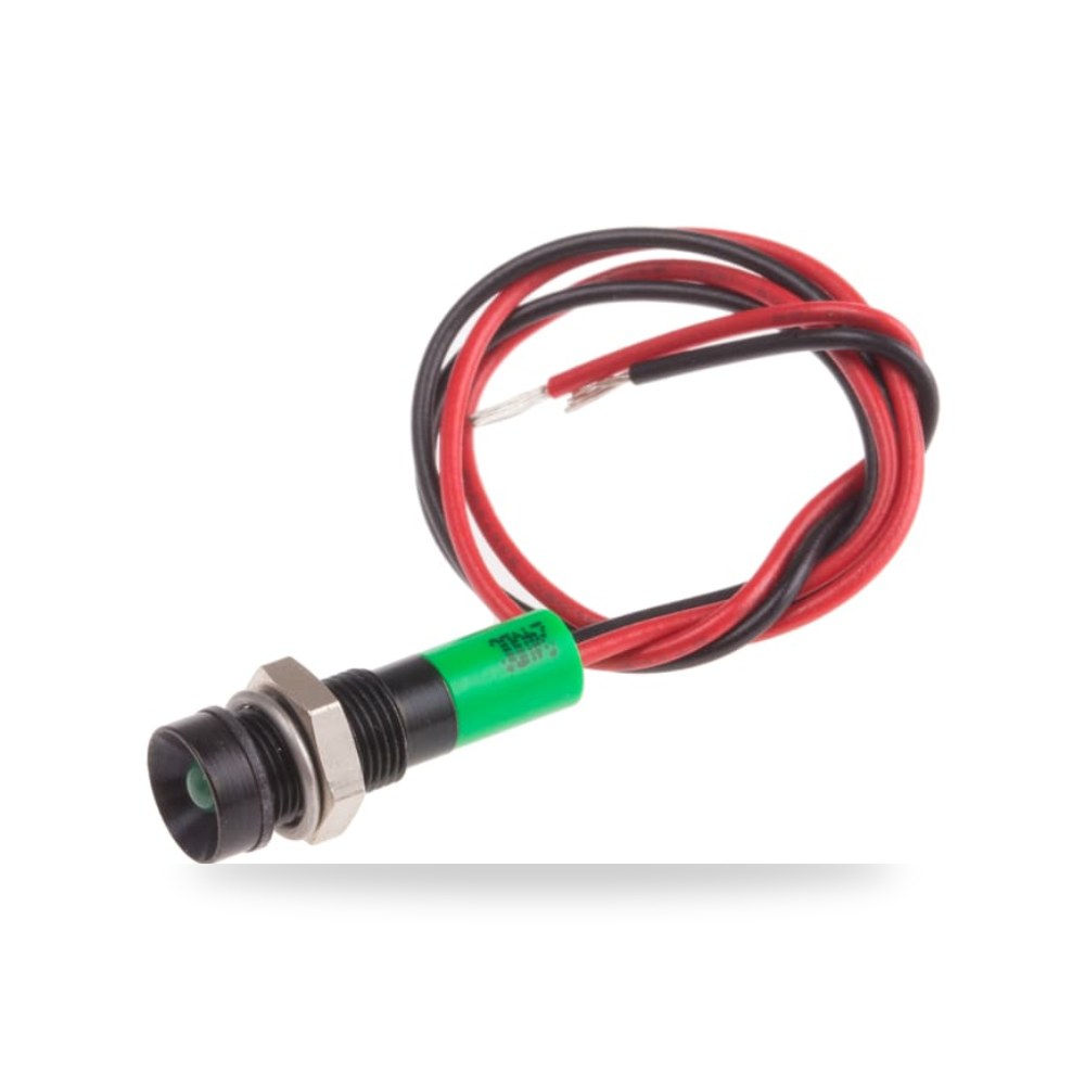 لمبة بيان وإشارة لوحات 24V DC أخضر طراز مميز ريمكو للتوريدات الصناعية (Reemco Industrial)