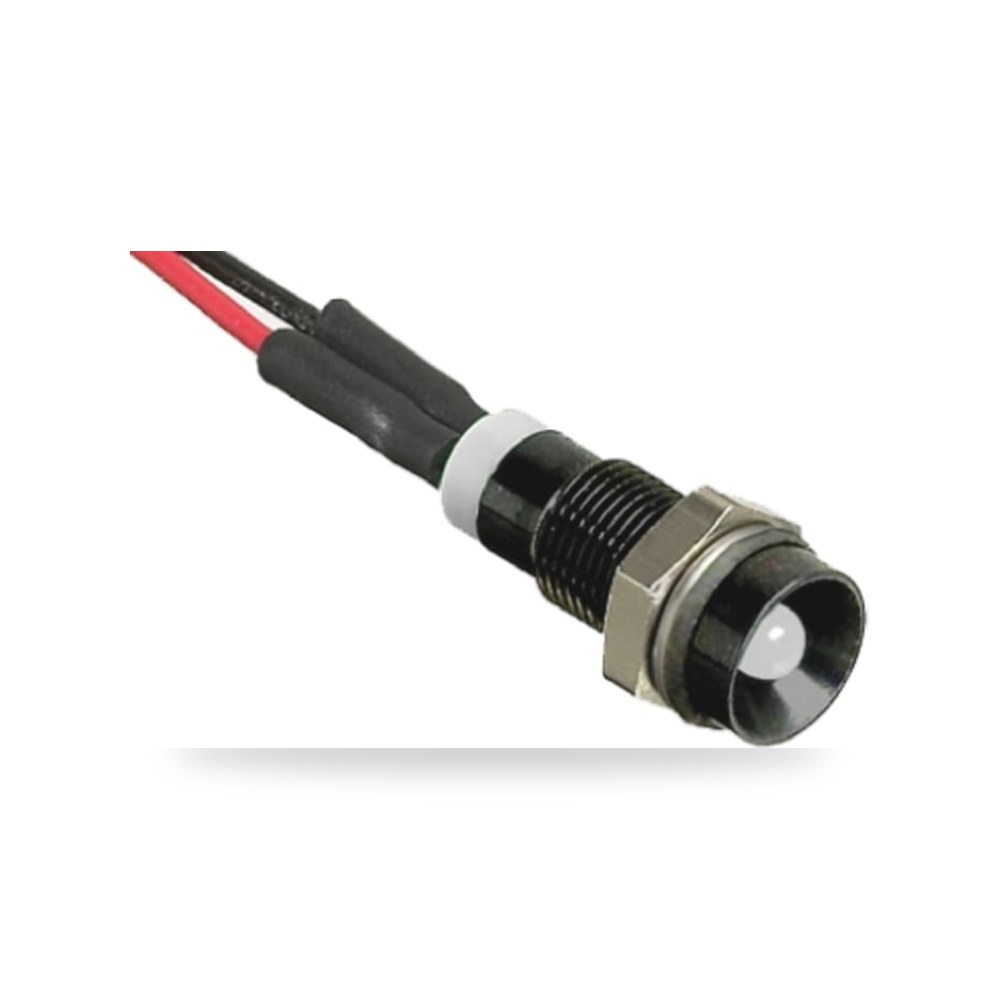 لمبة بيان وإشارة لوحات 24V DC أبيض تطبيقات ريمكو للتوريدات الصناعية (Reemco Industrial)