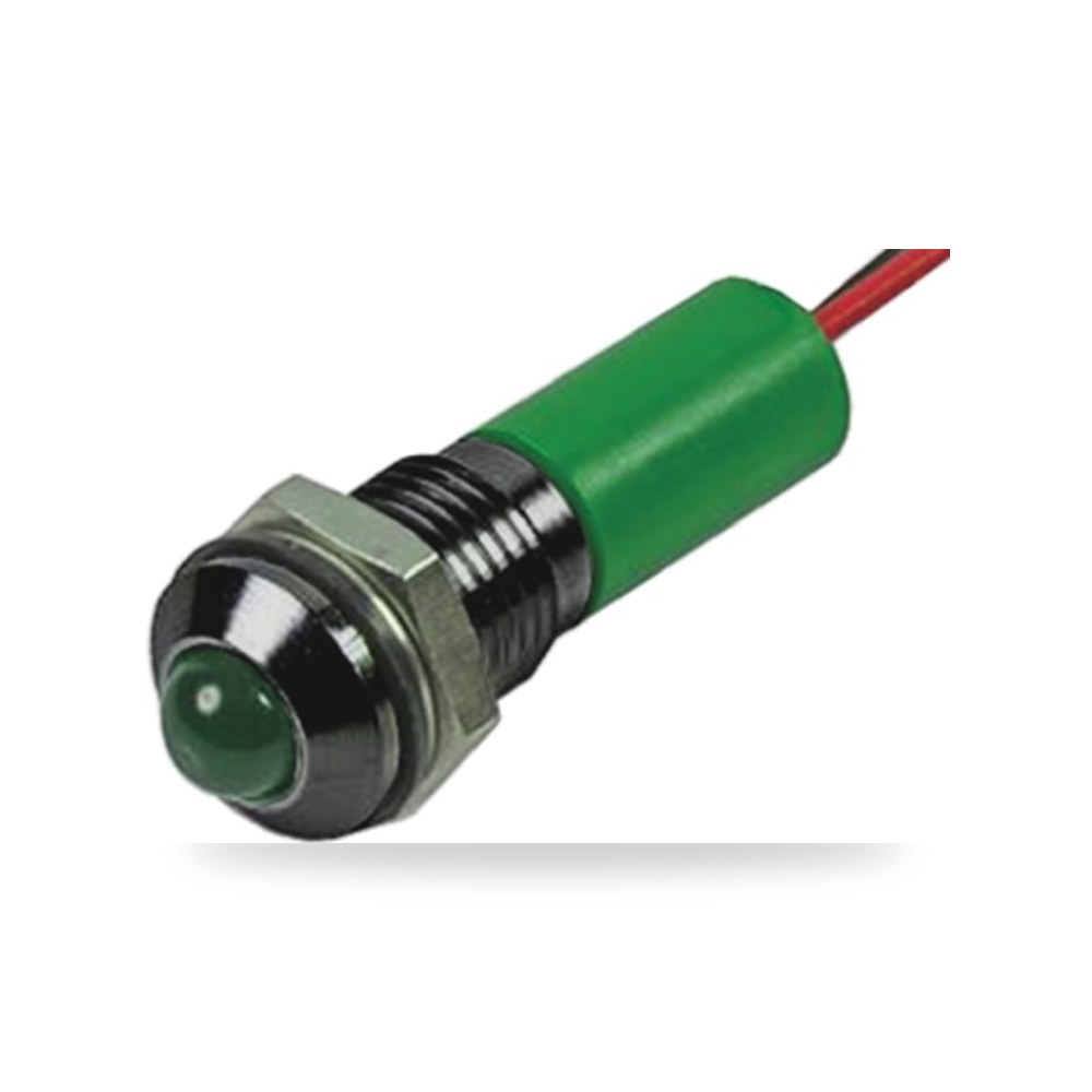 لمبة بيان وإشارة لوحات 2V DC أخضر مواصفات ريمكو للتوريدات الصناعية (Reemco Industrial)