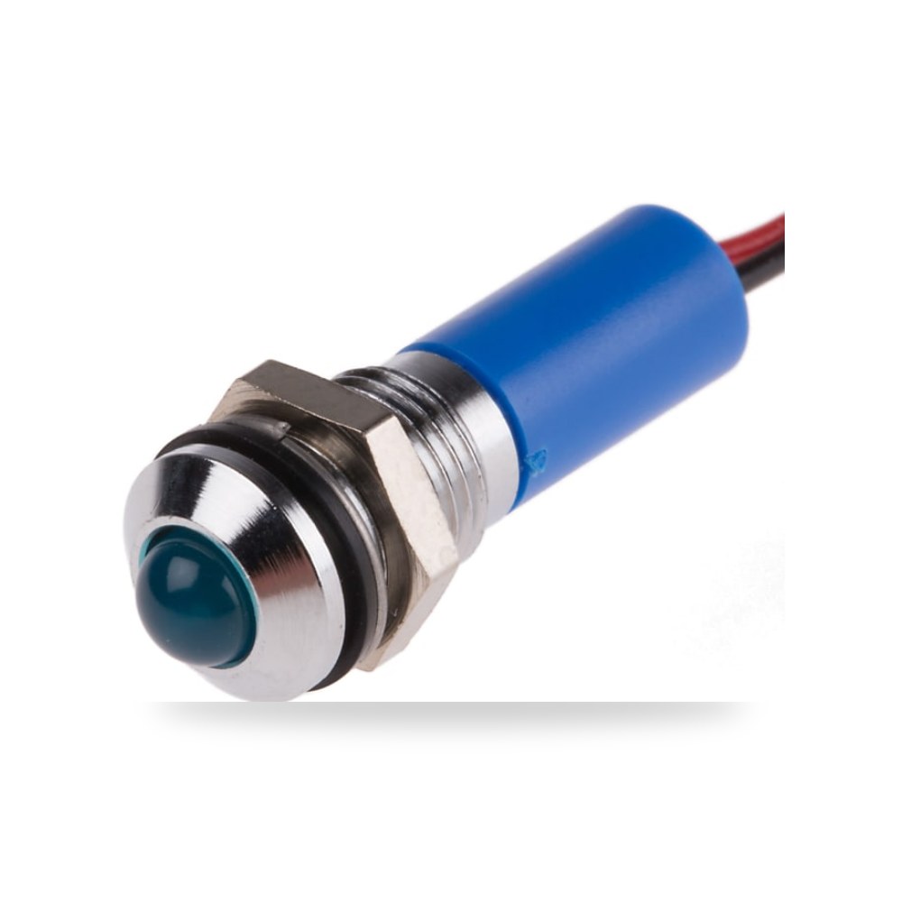 لمبة بيان وإشارة لوحات 12V DC أزرق لوحات تحكم ريمكو للتوريدات الصناعية (Reemco Industrial)