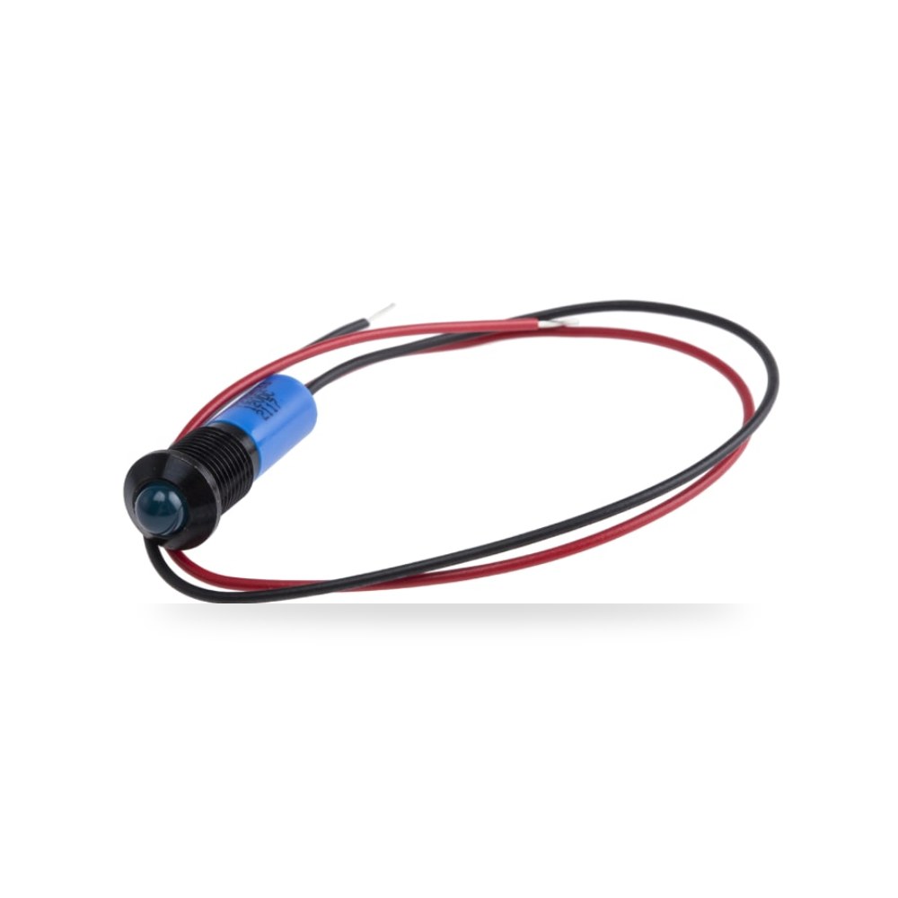 لمبة بيان وإشارة لوحات 12V DC أزرق عزل متطور ريمكو للتوريدات الصناعية (Reemco Industrial)