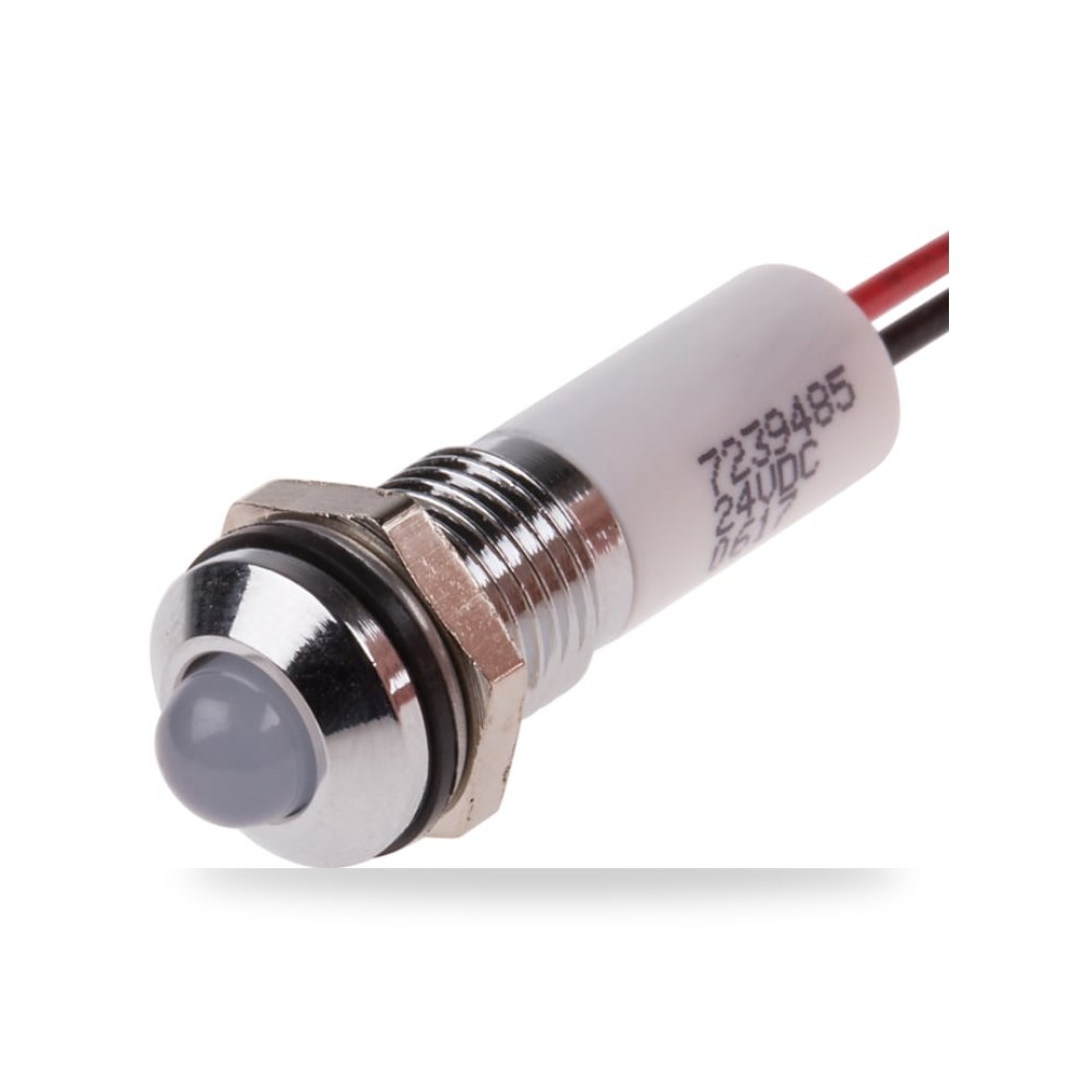لمبة بيان وإشارة لوحات 24V DC أبيض طراز A RS ريمكو للتوريدات الصناعية (Reemco Industrial)