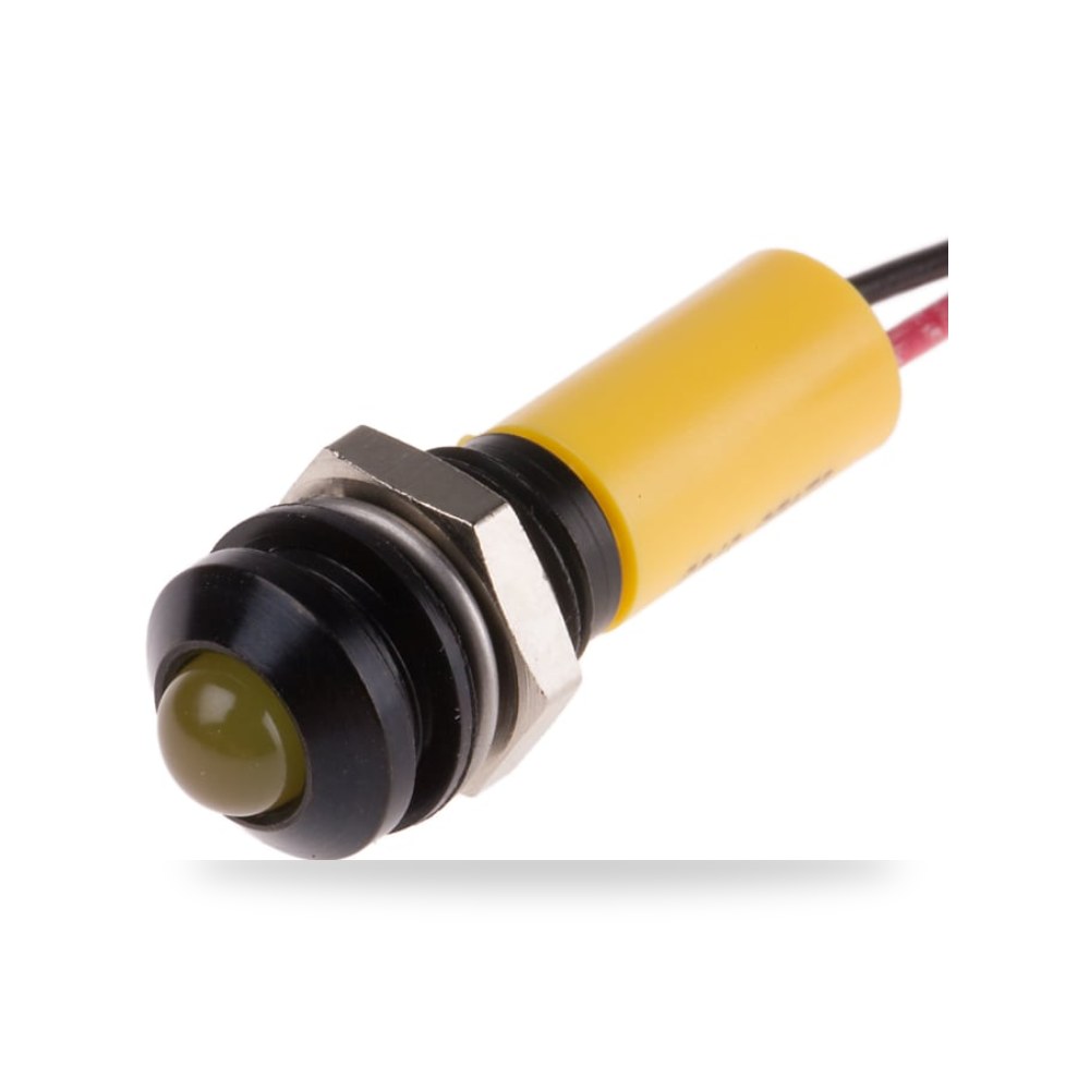 لمبة بيان وإشارة لوحات 12V DC أصفر كفاءة ريمكو للتوريدات الصناعية (Reemco Industrial) موديل