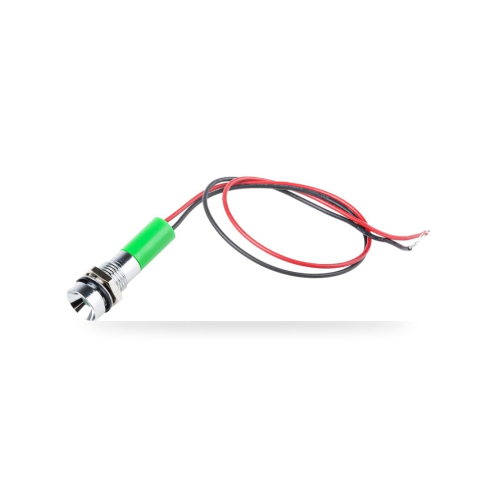لمبة بيان وإشارة لوحات 220V AC أخضر تجهيز ريمكو للتوريدات الصناعية (Reemco Industrial) موديل