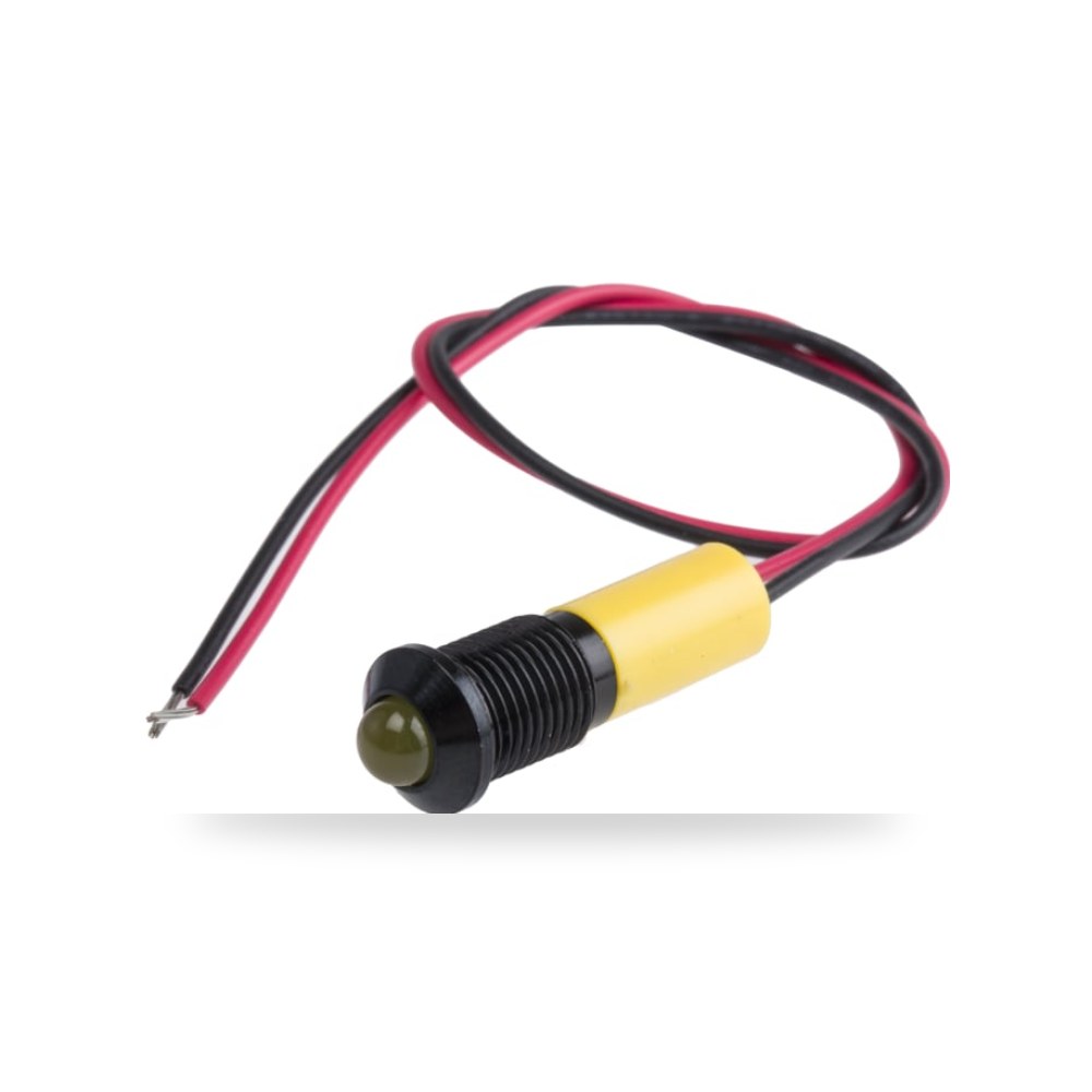 لمبة بيان وإشارة لوحات 220V AC أصفر عالي ريمكو للتوريدات الصناعية (Reemco Industrial) موديل