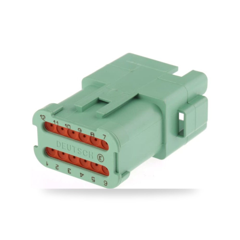 فيش وموصل كهرباء سيارات DT04 12PC CE07 RS PRO ريمكو للتوريدات الصناعية (Reemco Industrial)