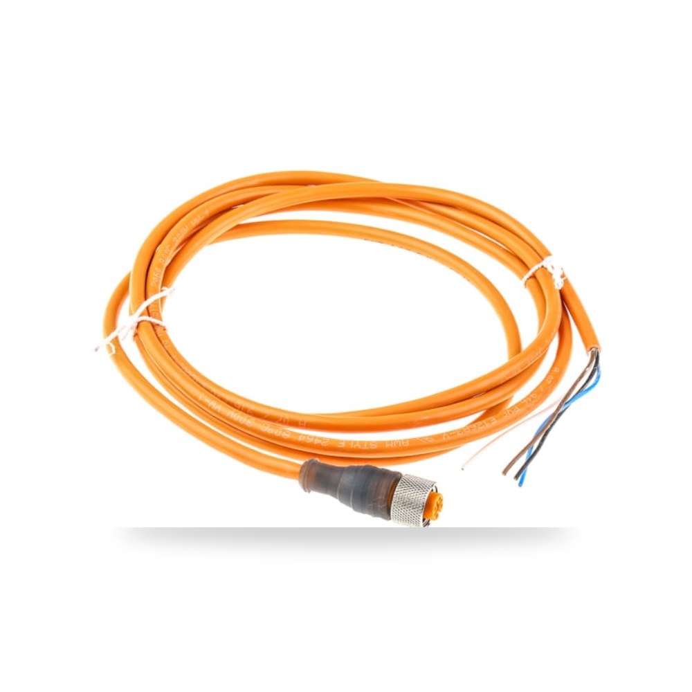 كابل توصيل حساسات ومشغلات M12 4 فئة C S صناعي ريمكو للتوريدات الصناعية (Reemco Industrial)