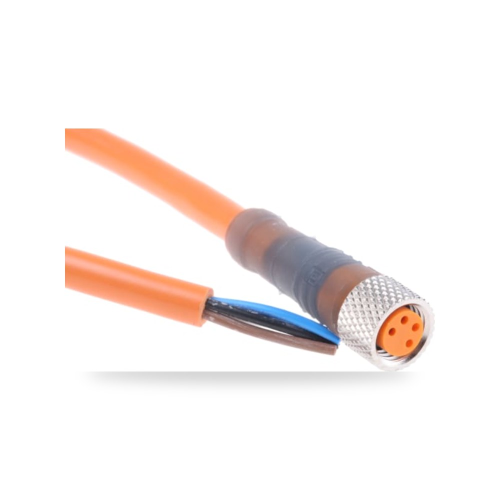 كابل توصيل حساسات ومشغلات صناعية M12 4 لوحات ريمكو للتوريدات الصناعية (Reemco Industrial)