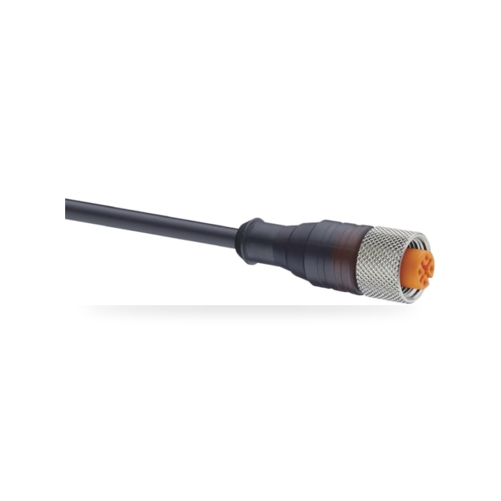 كابل توصيل حساسات ومشغلات M12 3 أطراف طراز A ريمكو للتوريدات الصناعية (Reemco Industrial)