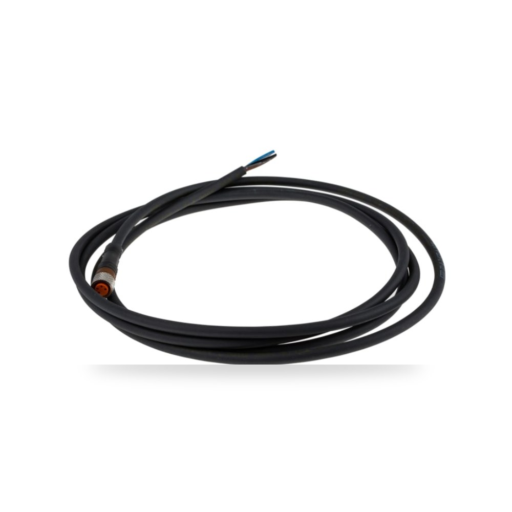 كابل توصيل حساسات ومشغلات M8 4 طراز B معتمد ريمكو للتوريدات الصناعية (Reemco Industrial)