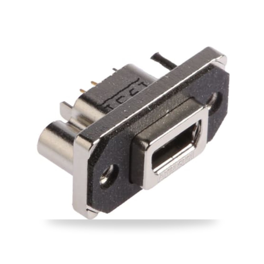 موصل وسوكت USB صناعي بوردات فئة X D صناعي RS ريمكو للتوريدات الصناعية (Reemco Industrial)