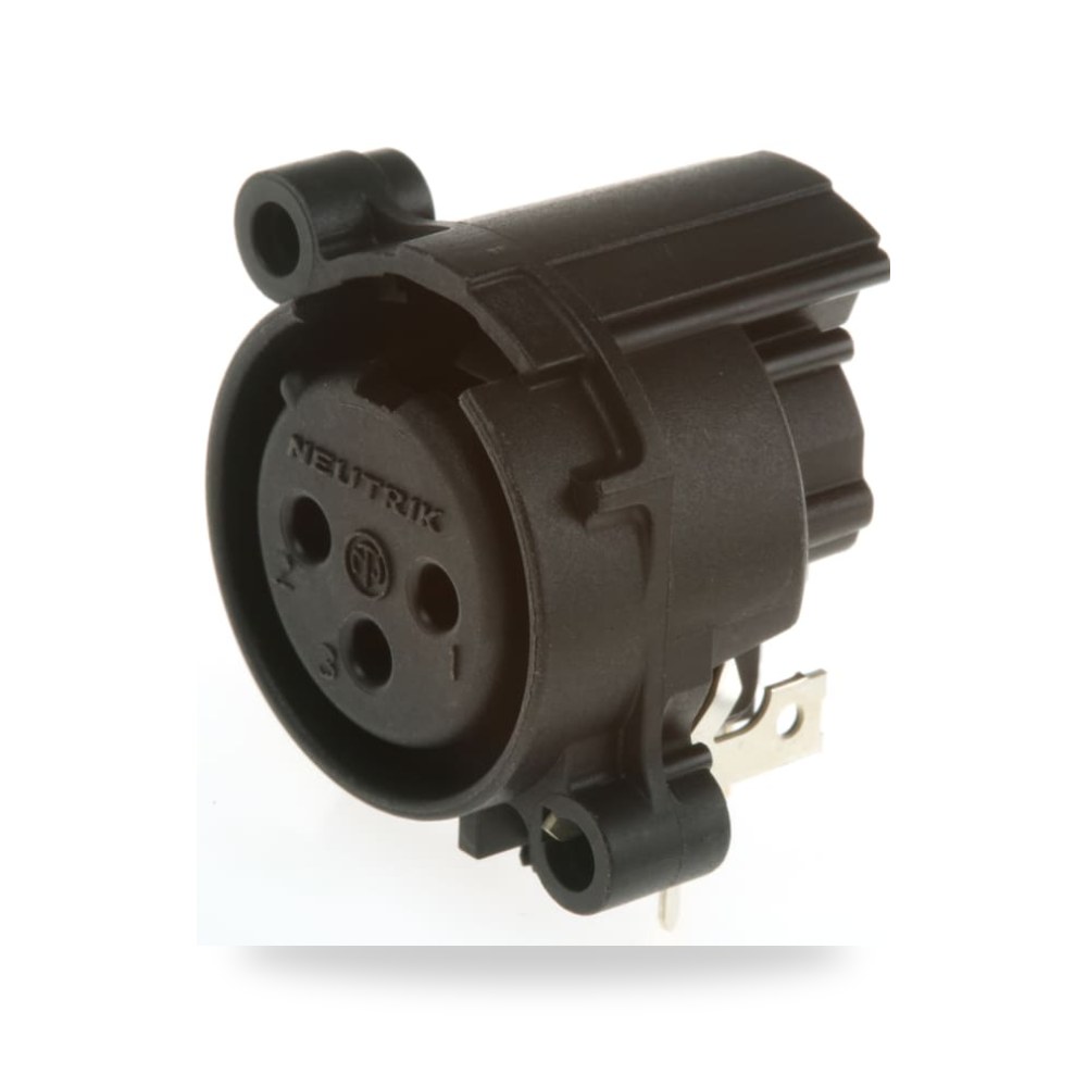 موصل إشارات وفيش XLR صوتي صناعي طراز E متين ريمكو للتوريدات الصناعية (Reemco Industrial)