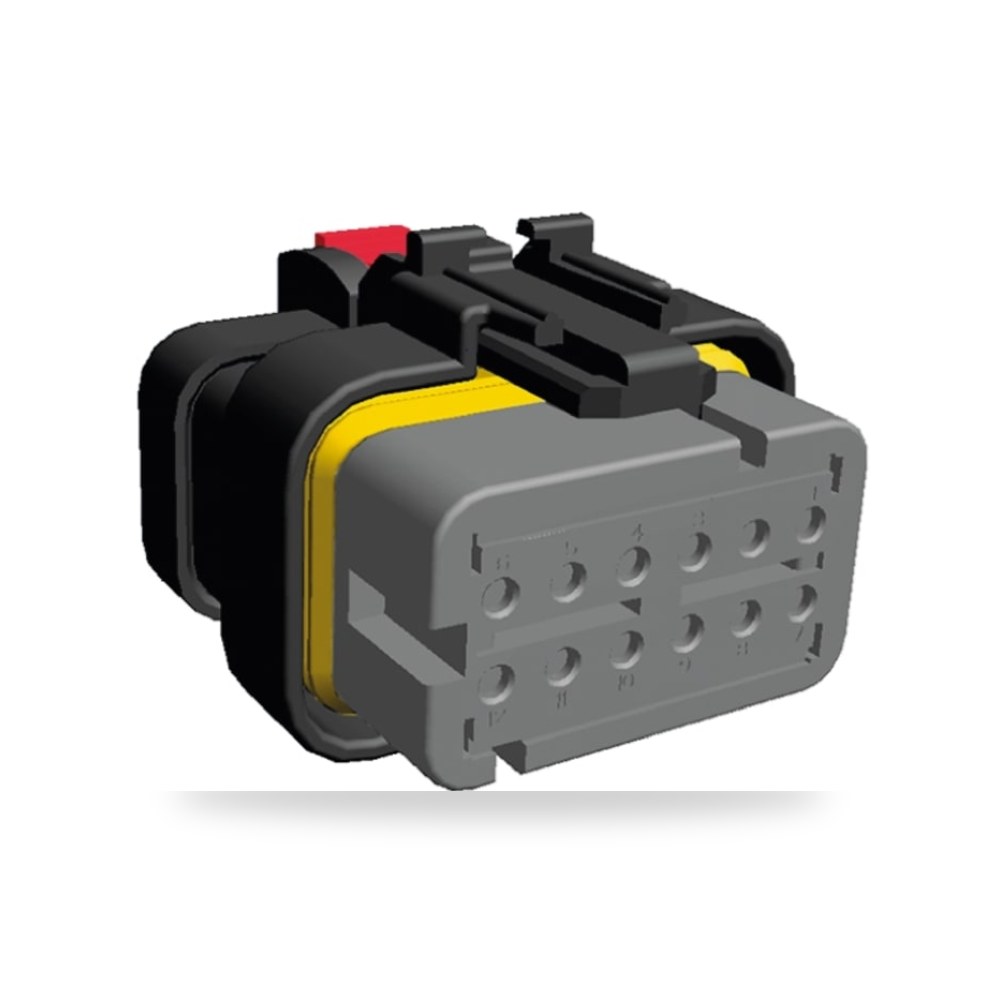 فيش وموصل كهرباء سيارات 12 خط طراز X RS PRO ريمكو للتوريدات الصناعية (Reemco Industrial)