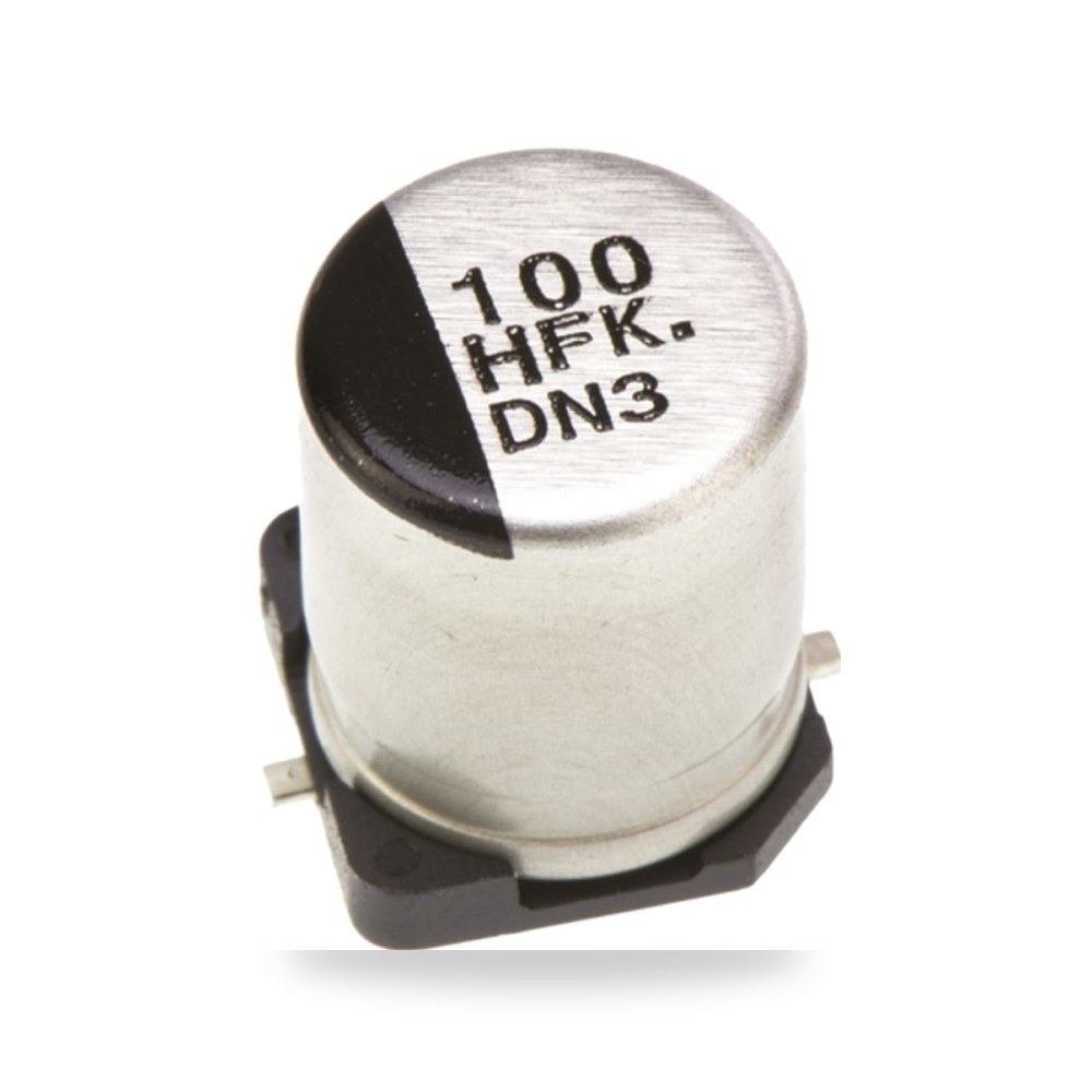 مكثف ألومنيوم إلكتروليتي 100 ملي طراز R شاق ريمكو للتوريدات الصناعية (Reemco Industrial)
