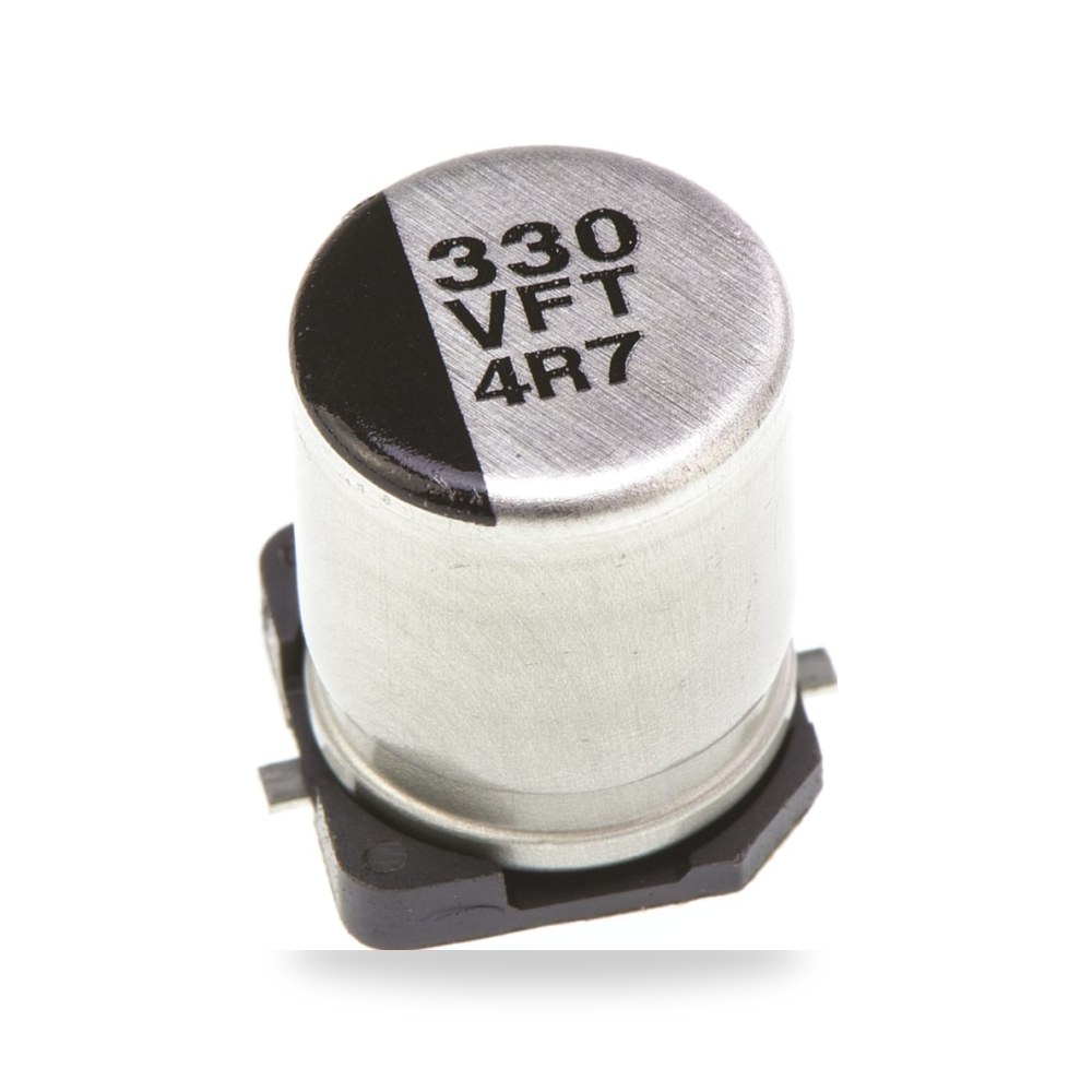 مكثف ألومنيوم إلكتروليتي 330 طراز S RS PRO ريمكو للتوريدات الصناعية (Reemco Industrial)