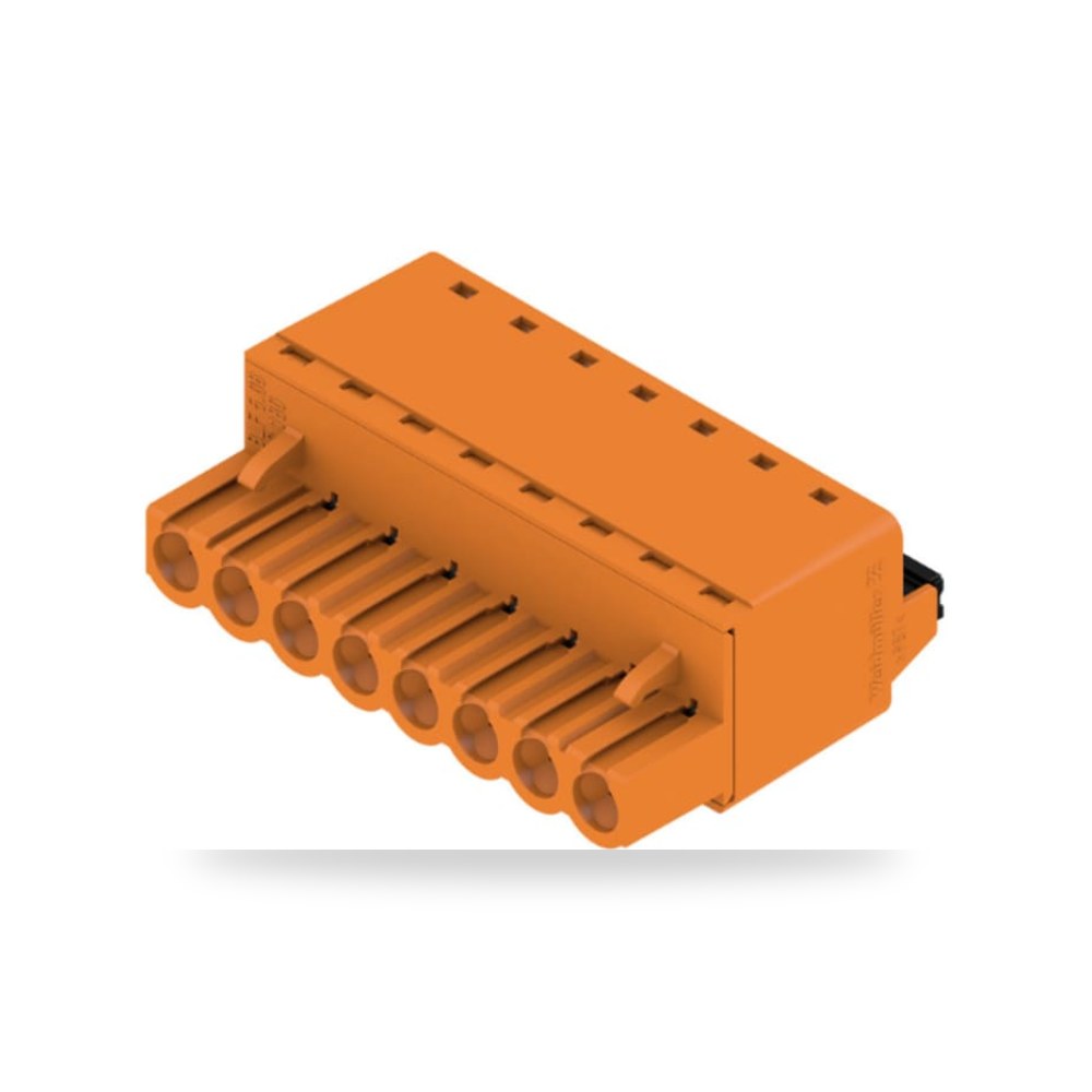 روزتة وبلوك أطراف بوردات PCB 8 خط خطوة 5.08 ريمكو للتوريدات الصناعية (Reemco Industrial)