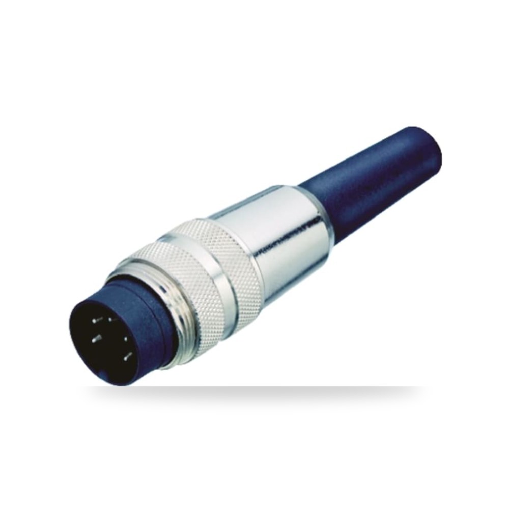 موصل دائري صناعي M16 16 أطراف كابل مستقيم ذكر ريمكو للتوريدات الصناعية (Reemco Industrial)