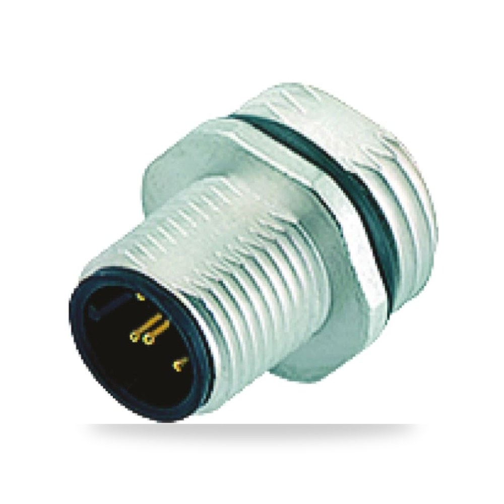 موصل دائري صناعي معتمد M12 8 أطراف لوحات طراز ريمكو للتوريدات الصناعية (Reemco Industrial)