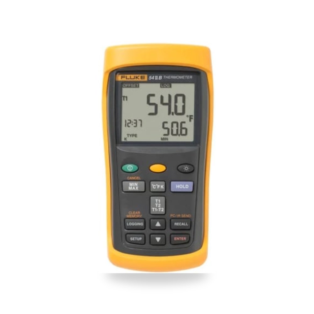 ترمومتر وجهاز قياس حرارة رقمي فائق التحمل RS موديل FLUKE-54-2 B 60HZ ريمكو للتوريدات الصناعية