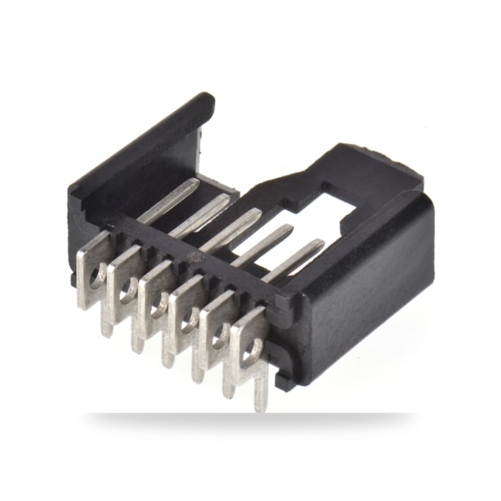 موصل وبن هيدر بوردات PCB 6 خط خطوة 2.5 مم ريمكو للتوريدات الصناعية (Reemco Industrial) موديل
