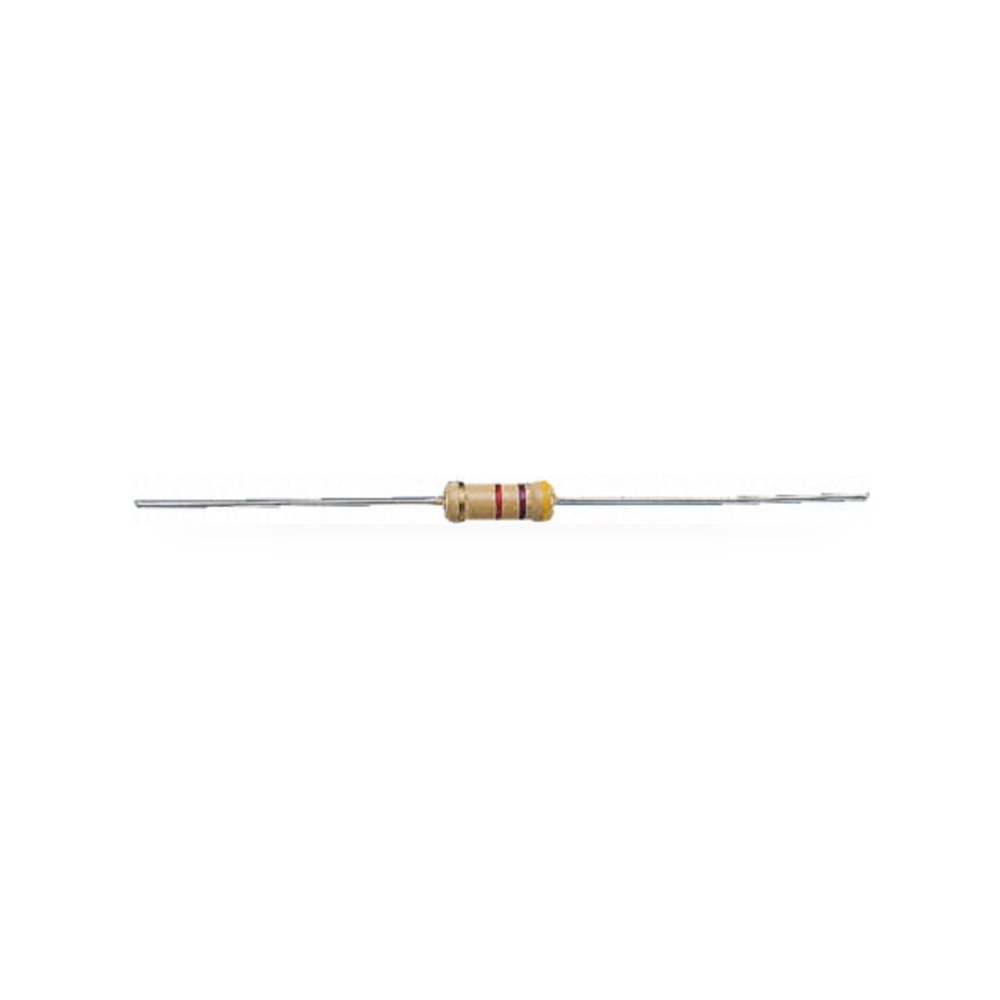 مقاومة كربونية دقيقة 2.4 كجم أوم 0.25 واط ريمكو للتوريدات الصناعية (Reemco Industrial)