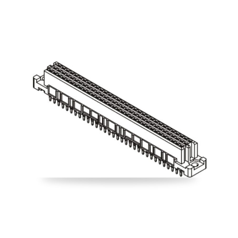 موصل بوردات إلكترونية DIN 41612 64 خط طراز ريمكو للتوريدات الصناعية (Reemco Industrial)