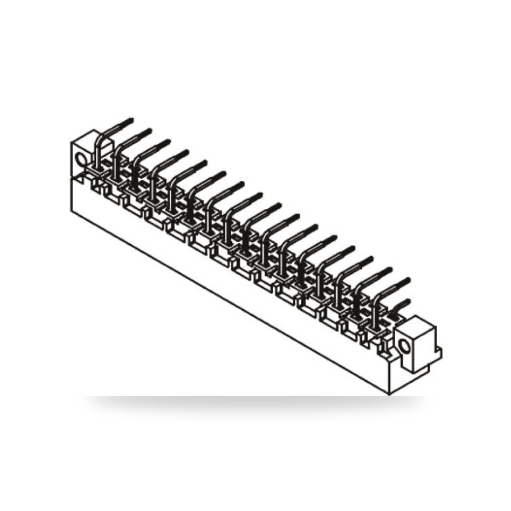 موصل بوردات إلكترونية DIN 41612 32 خط تقنية ريمكو للتوريدات الصناعية (Reemco Industrial)