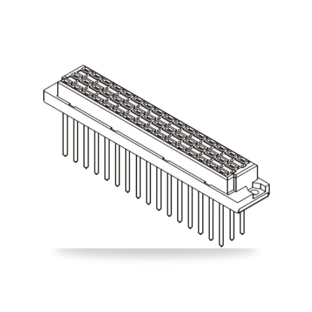 موصل بوردات إلكترونية DIN 41612 48 معتمد ريمكو للتوريدات الصناعية (Reemco Industrial)