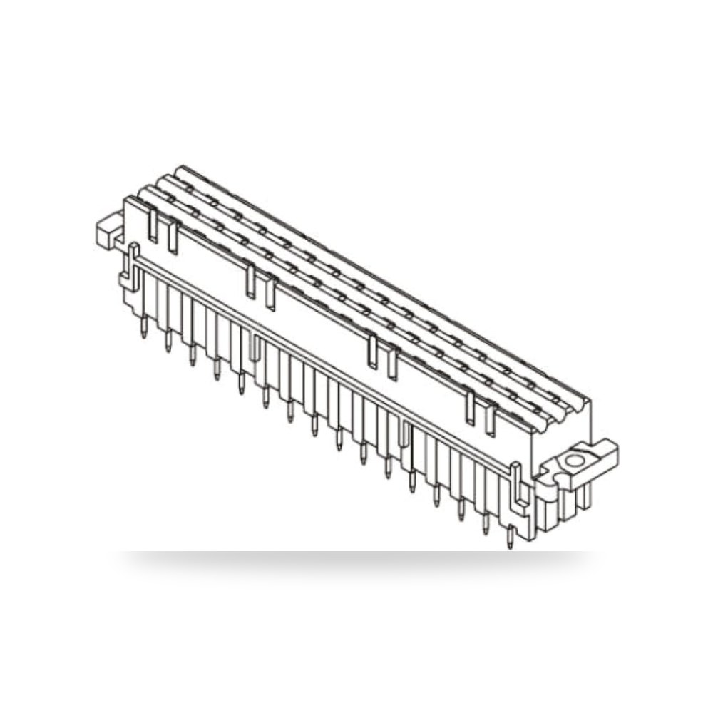 موصل بوردات إلكترونية DIN 41612 48 خط أنثى ريمكو للتوريدات الصناعية (Reemco Industrial)