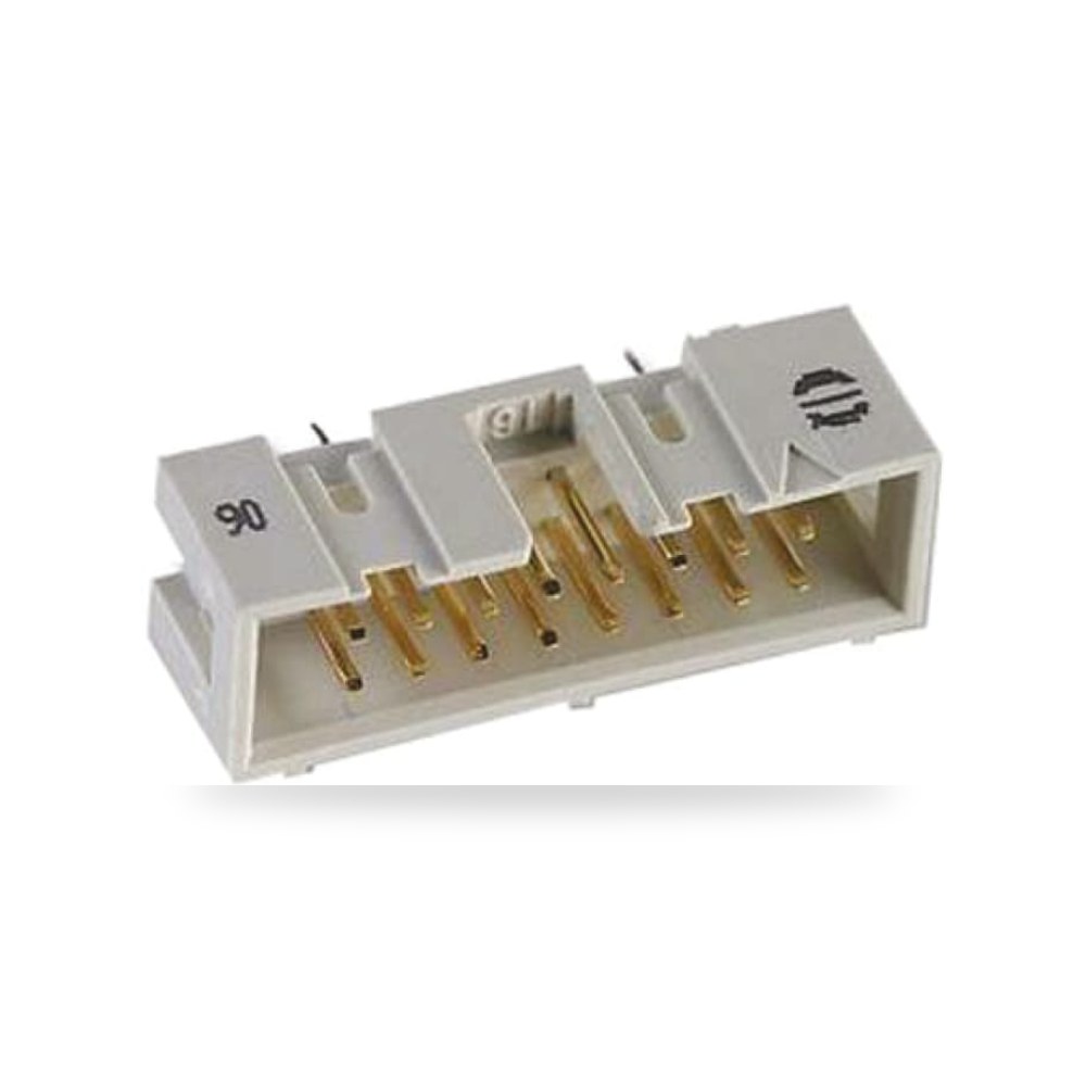 موصل وبن هيدر بوردات PCB 16 خط خطوة 2.54 مم ريمكو للتوريدات الصناعية (Reemco Industrial)