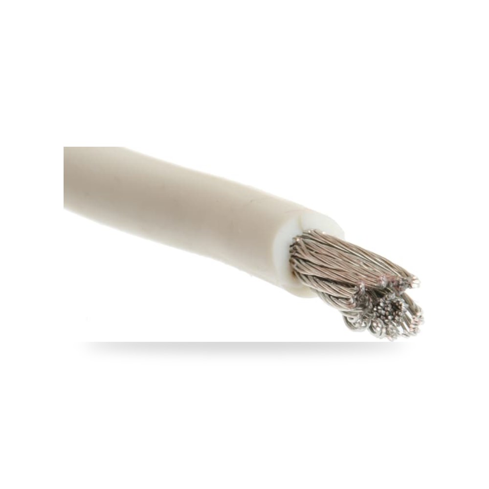 سلك توصيل مرن بوردات 8 AWG أبيض 30 متر RS PRO ريمكو للتوريدات الصناعية (Reemco Industrial)