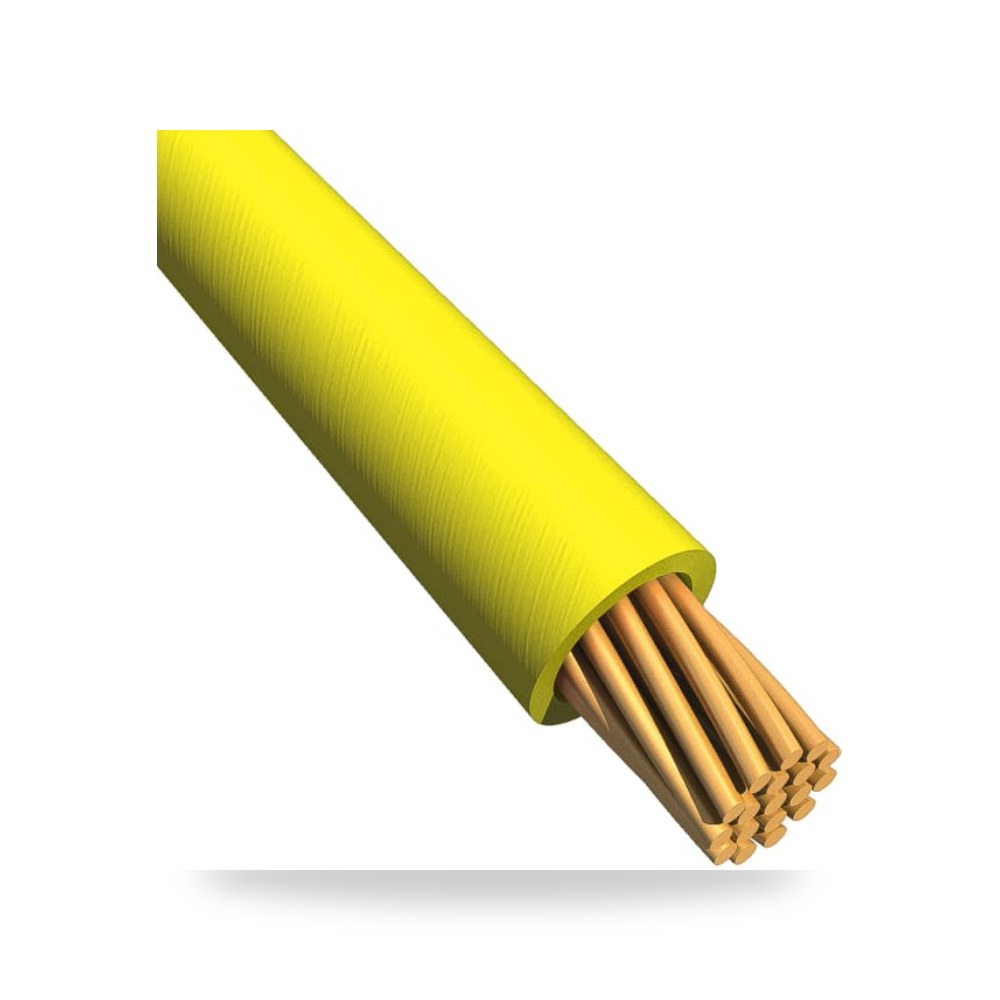 سلك توصيل مرن بوردات 22 AWG أصفر 305 متر RS ريمكو للتوريدات الصناعية (Reemco Industrial)