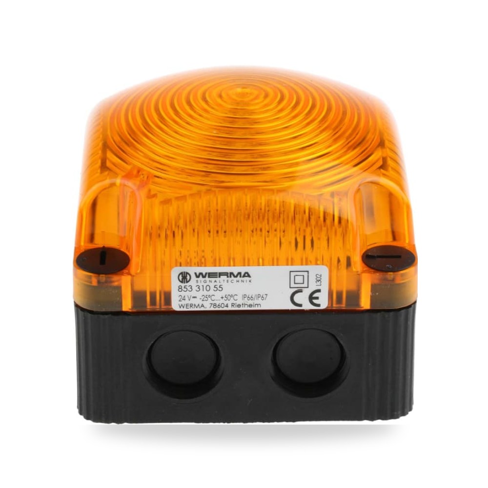 وحدة برج إشارة ضوئي أصفر 230V IP65 فولاذي RS ريمكو للتوريدات الصناعية (Reemco Industrial)