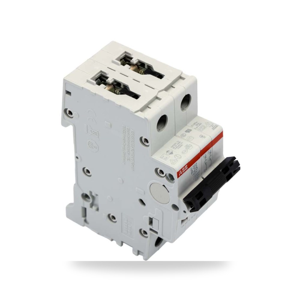 قاطع تيار أوتوماتيكي MCB S200 ثنائي 25A منحنى ريمكو للتوريدات الصناعية (Reemco Industrial)